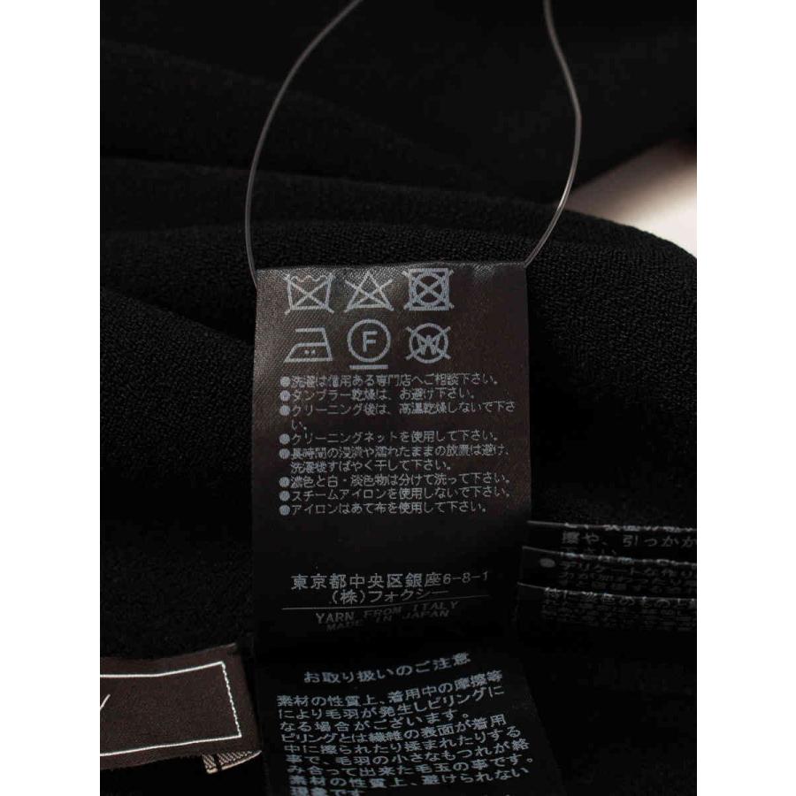 フォクシー　アラニアニットトップ　長袖ニット　リブ　38 フォクシー アラニアニットトップ 長袖ニット リブ 38