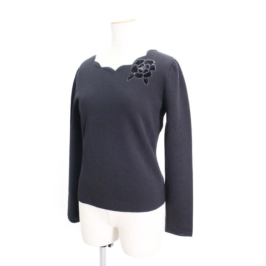 M's Gracy 花柄刺繍 カーディガン 40 M's Gracy 花柄刺繍 カーディガン 40 エムズグレイシー フラワー刺繍