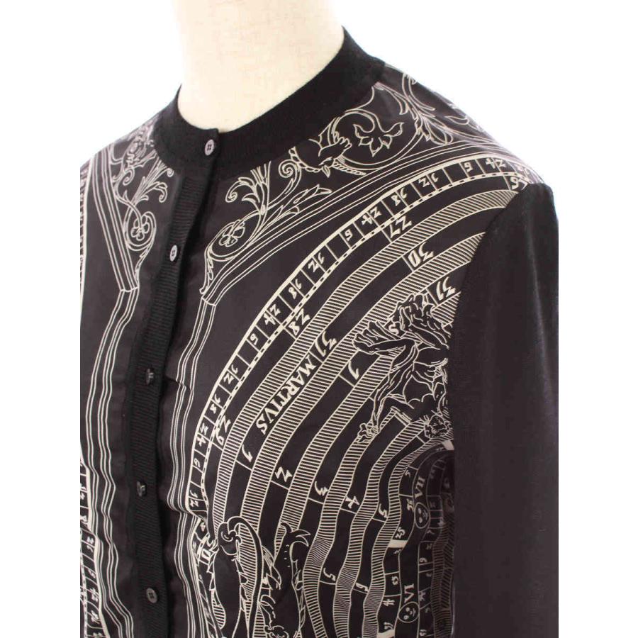 HERMES エルメス カーディガン 19SS 占星術柄 シルク カシミヤ HERMES エルメス カーディガン 19SS 占星術柄 シルク カシミヤ