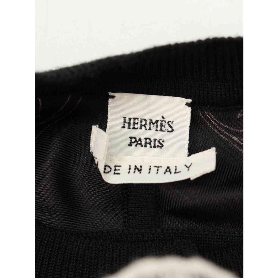 HERMES エルメス カーディガン 19SS 占星術柄 シルク カシミヤ HERMES エルメス カーディガン 19SS 占星術柄 シルク カシミヤ