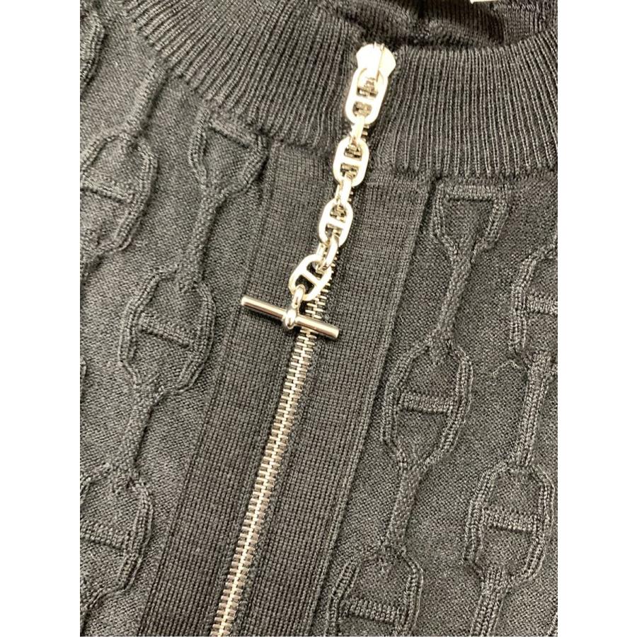 HERMES（エルメス） カーディガン 20AW シェーヌダンクル ジップアップ