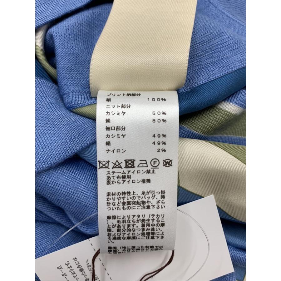 HERMES エルメス カーディガン 23SS Ex-Libris ロングツイルレーヌ 