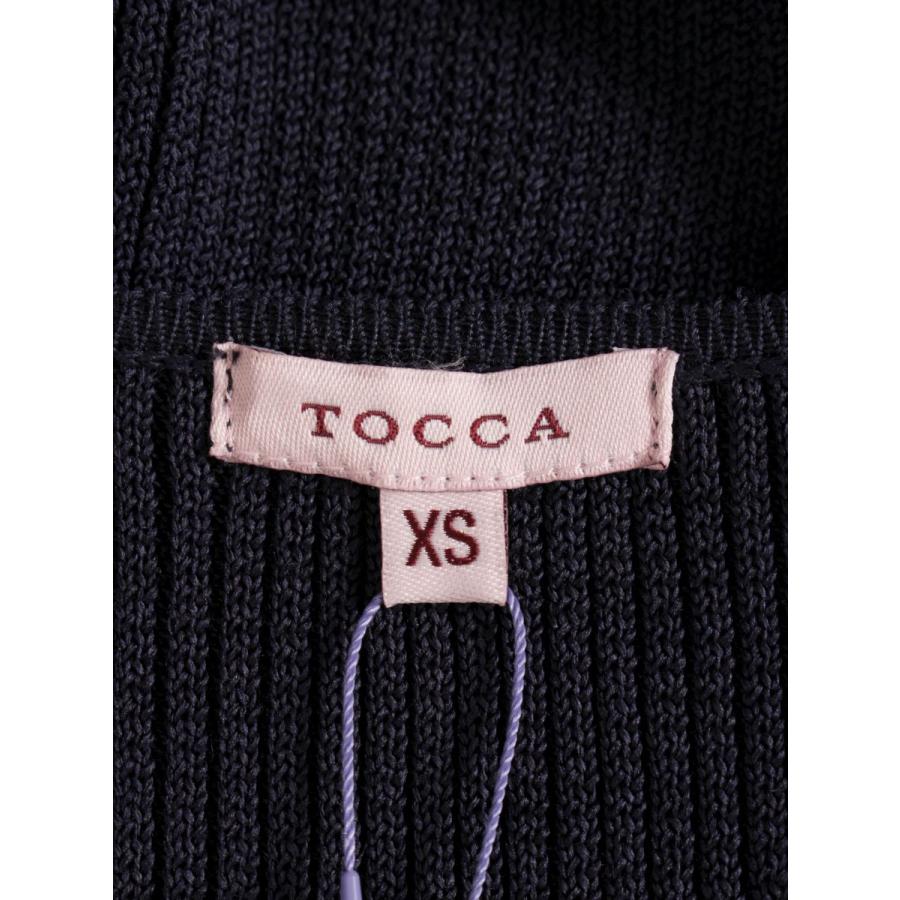 TOCCA（トッカ） カーディガン フェイクファーカフス リブニット 長袖