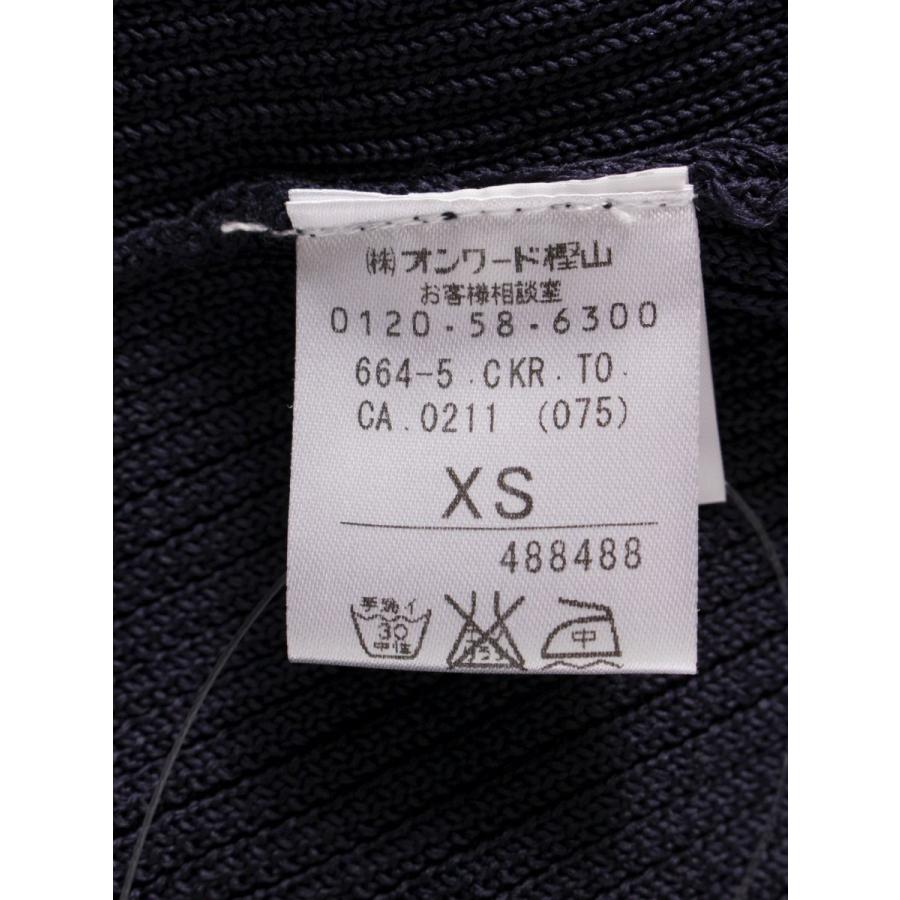 TOCCA（トッカ） カーディガン フェイクファーカフス リブニット 長袖