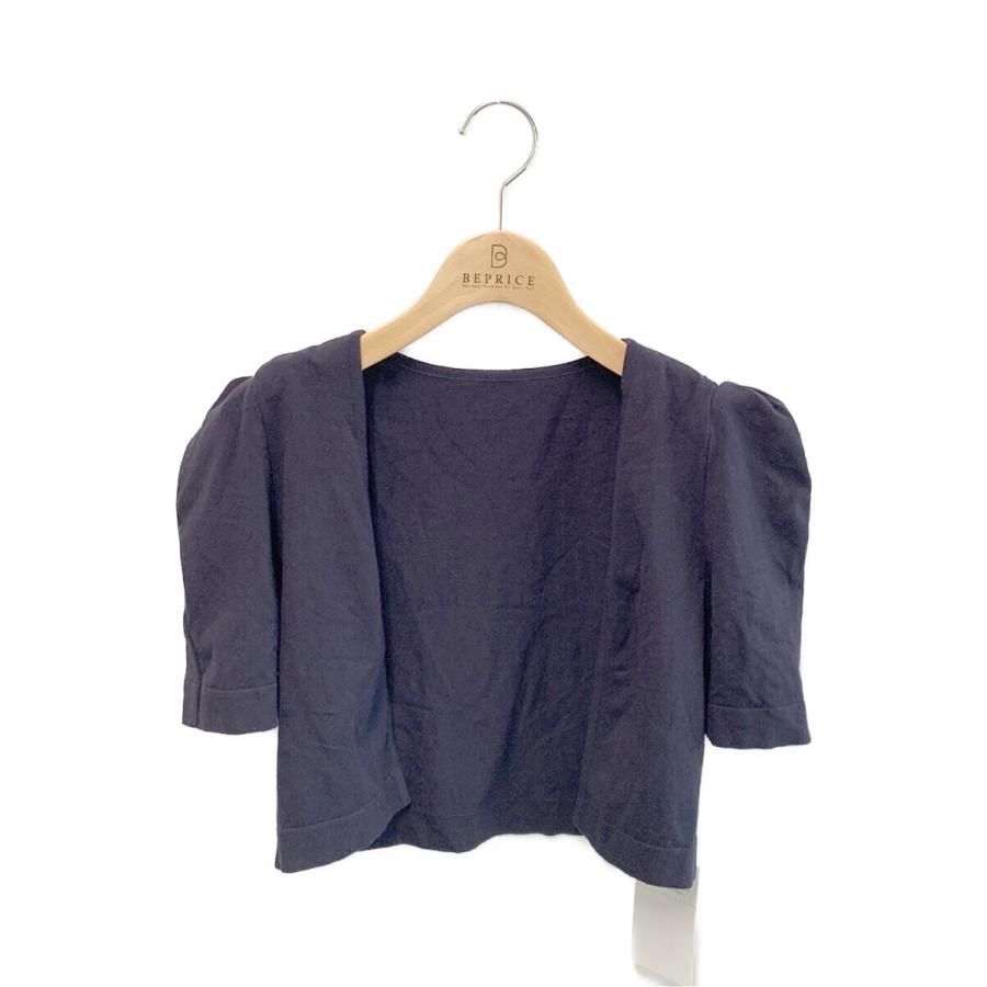 フォクシーニューヨーク カーディガン パピヨンボレロ 半袖 38  