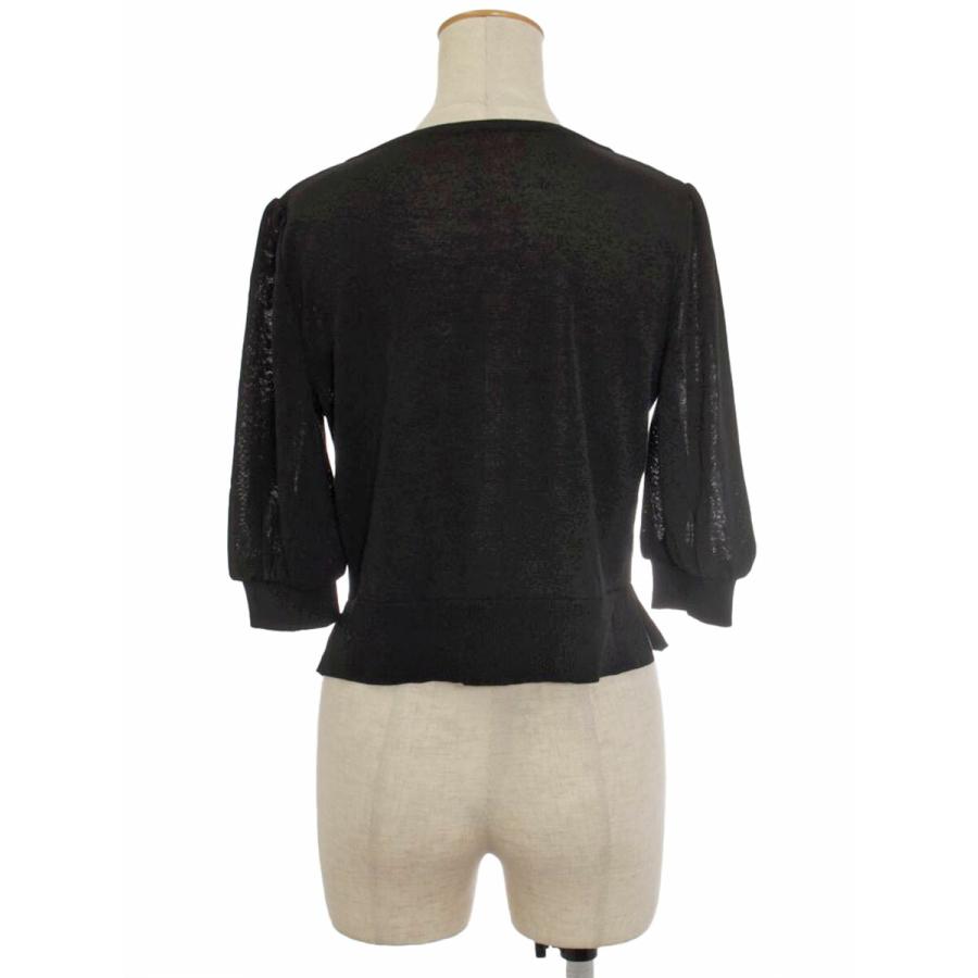 Rene（ルネ） カーディガン ニット フロントボタン ワンポイント 長袖