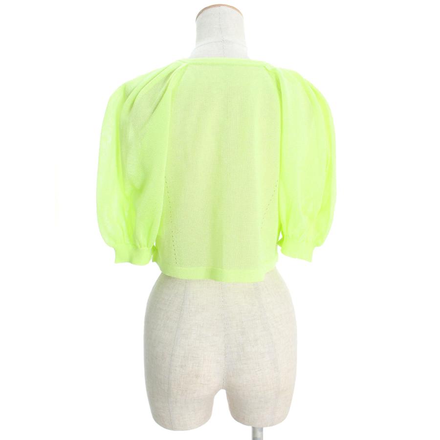 CELFORD セルフォード カーディガン シアーパフスリーブニット