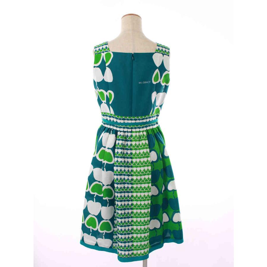 エムズグレイシー ワンピースりんご リン ゴ新品未使用ノースリーブ