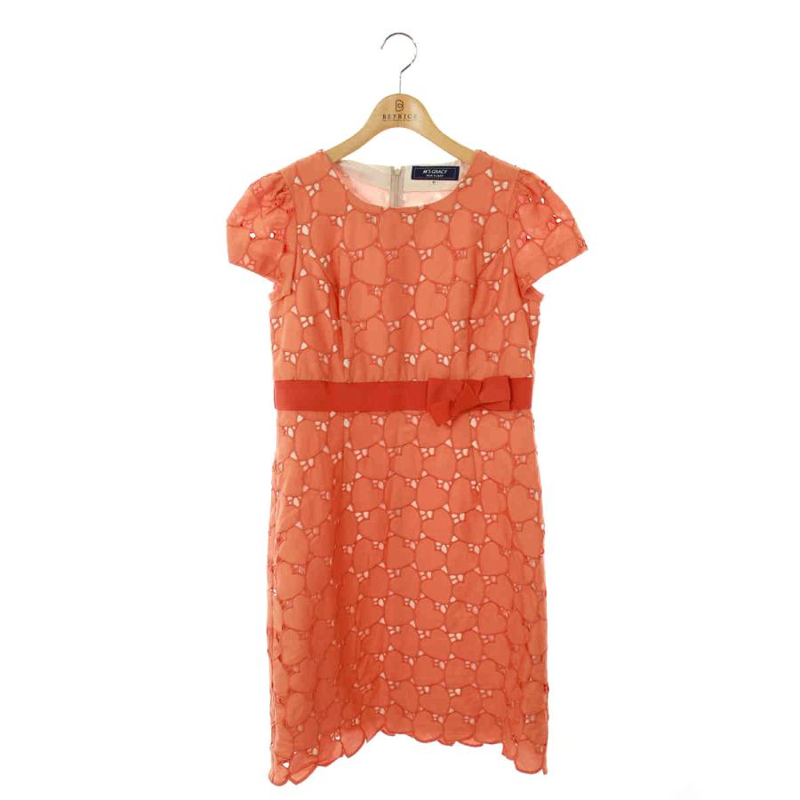 M'S GRACY（エムズグレイシー） ワンピース Heart Pattern Lace One