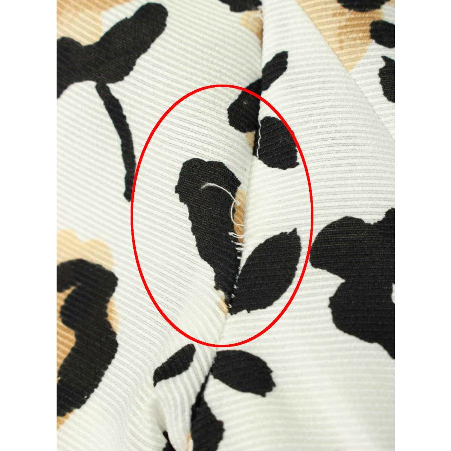 M'S GRACYフラワーモチーフ ワンピース38 リボン M'S GRACY ワンピース・38□エムズグレイシー/リボン/花モチーフ