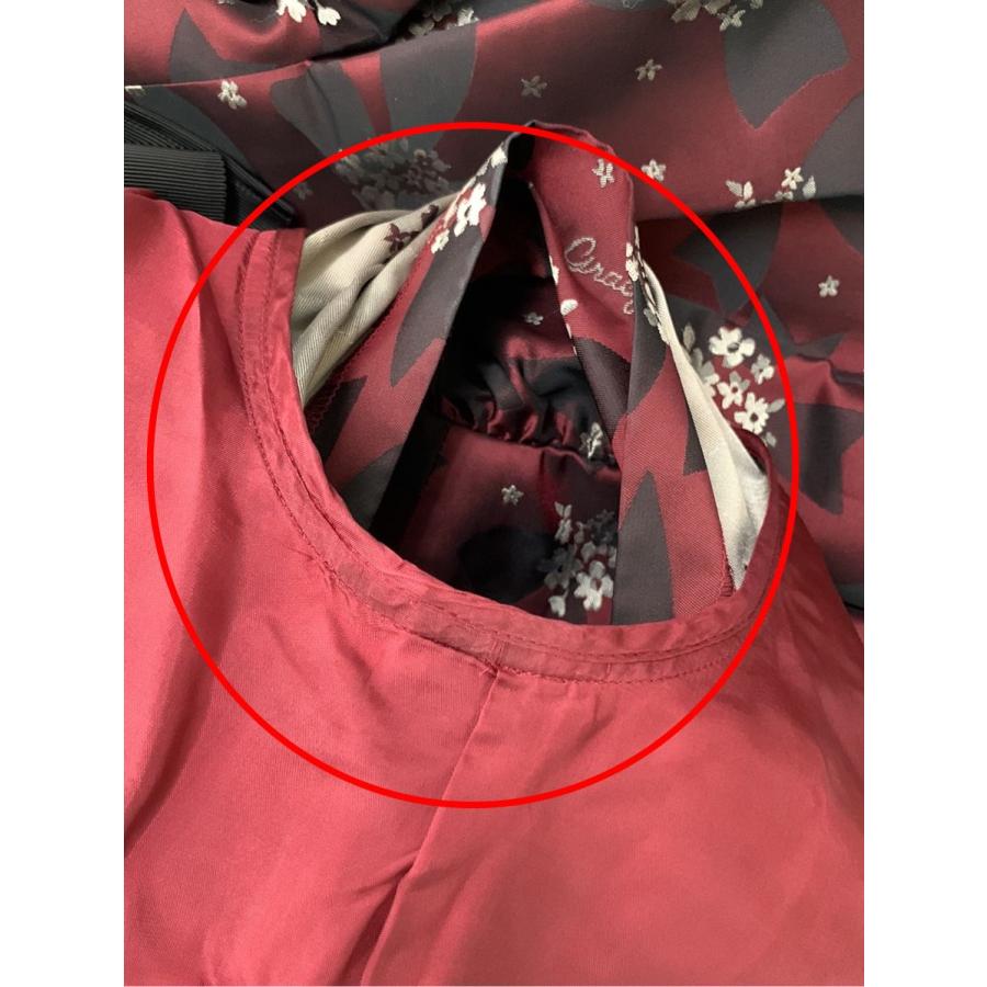 M'S GRACY エムズグレイシー ワンピース リボンモチーフジャガード