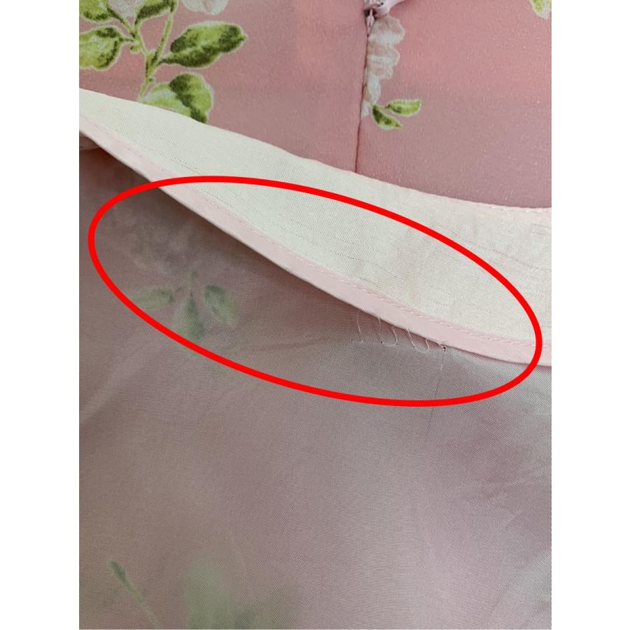 エムズグレイシーカタログ掲載ケープ付き花柄ワンピース 【公式通販】