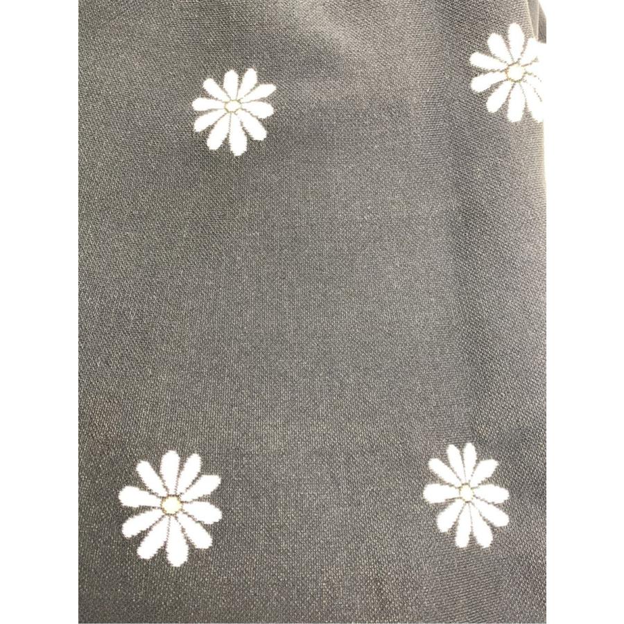 エムズグレイシー ワンピース マーガレットモチーフニットワンピース  