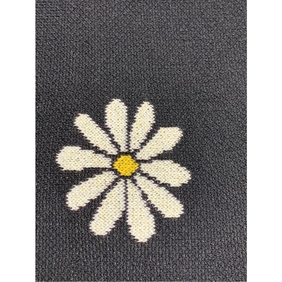 エムズグレイシー ワンピース マーガレットモチーフニットワンピース  