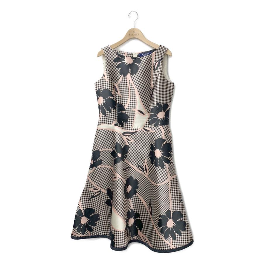 M'S GRACY（エムズグレイシー） ワンピース Check x Flower One-piece