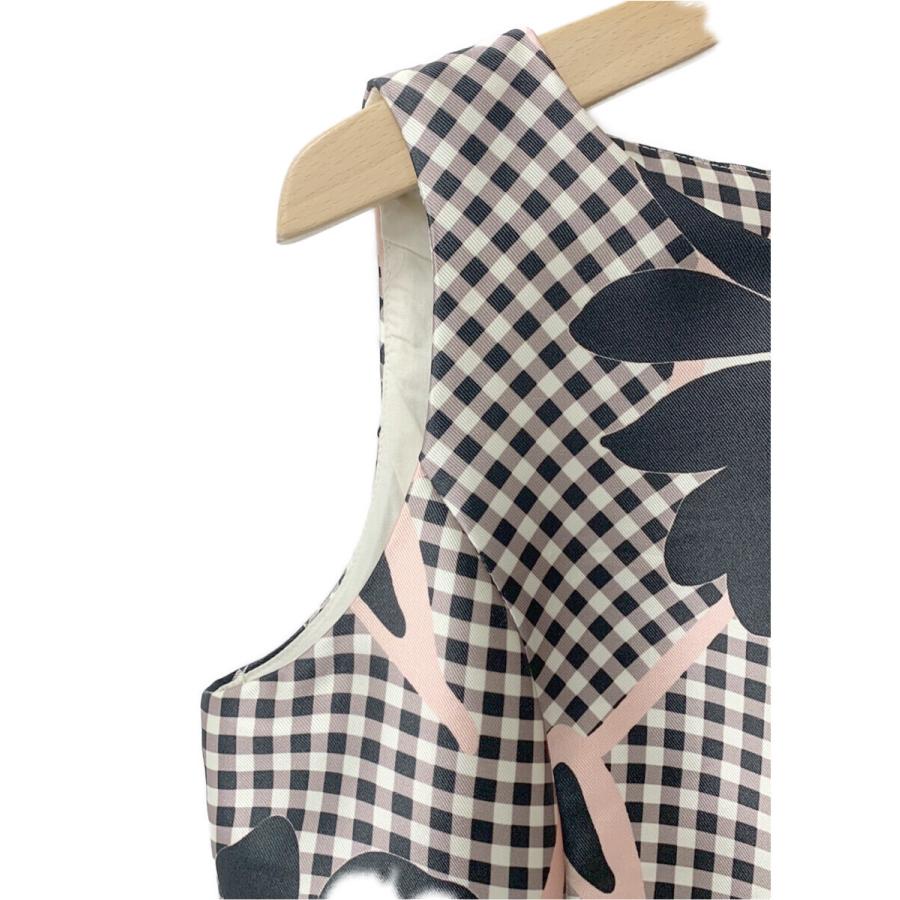 M'S GRACY（エムズグレイシー） ワンピース Check x Flower One-piece