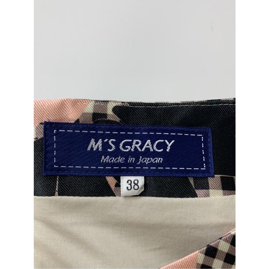 M'S GRACY（エムズグレイシー） ワンピース Check x Flower One-piece