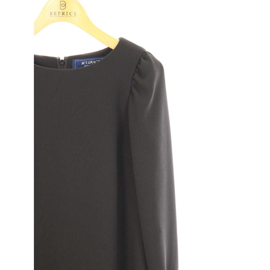 M'S GRACY（エムズグレイシー） ワンピース フレア 腕袖付き 長袖 36