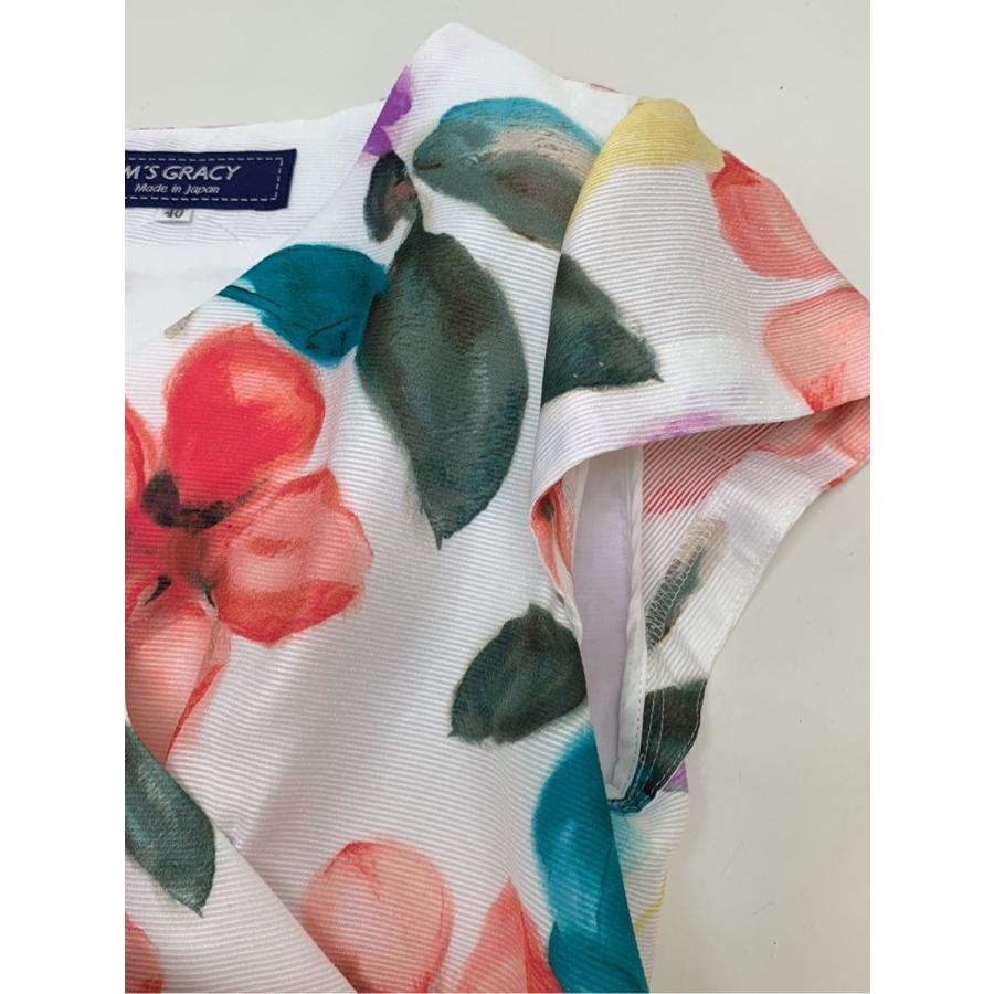 M'S GRACY エムズグレイシー ワンピース Colorful Flower Dress