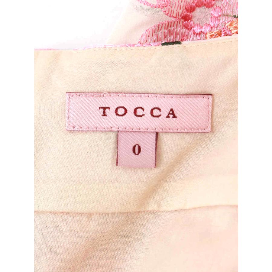 TOCCA（トッカ） ワンピース 花柄 刺繍 花柄 半袖 0 : ブランド