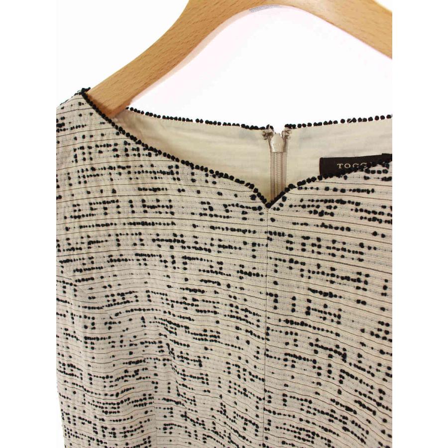 トッカ ワンピース PEBBLY 総柄 半袖 6 : 0200877h0213665 : ブランド  