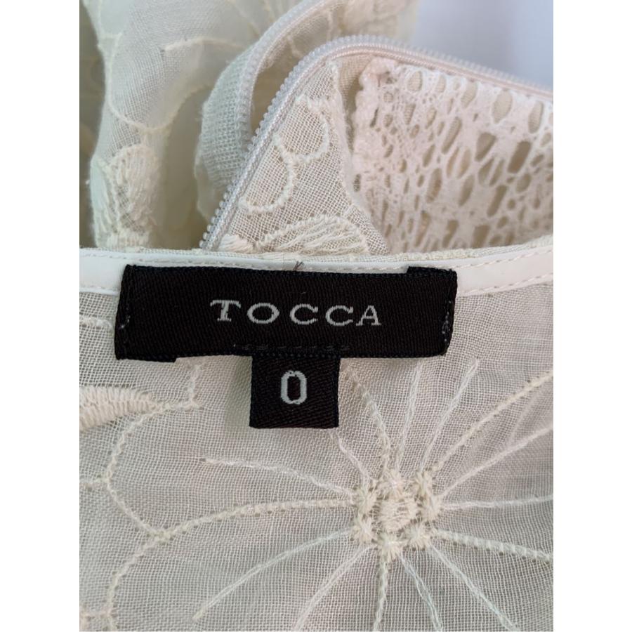 TOCCA トッカ ワンピース フラワーモチーフ レース インナーワンピース 