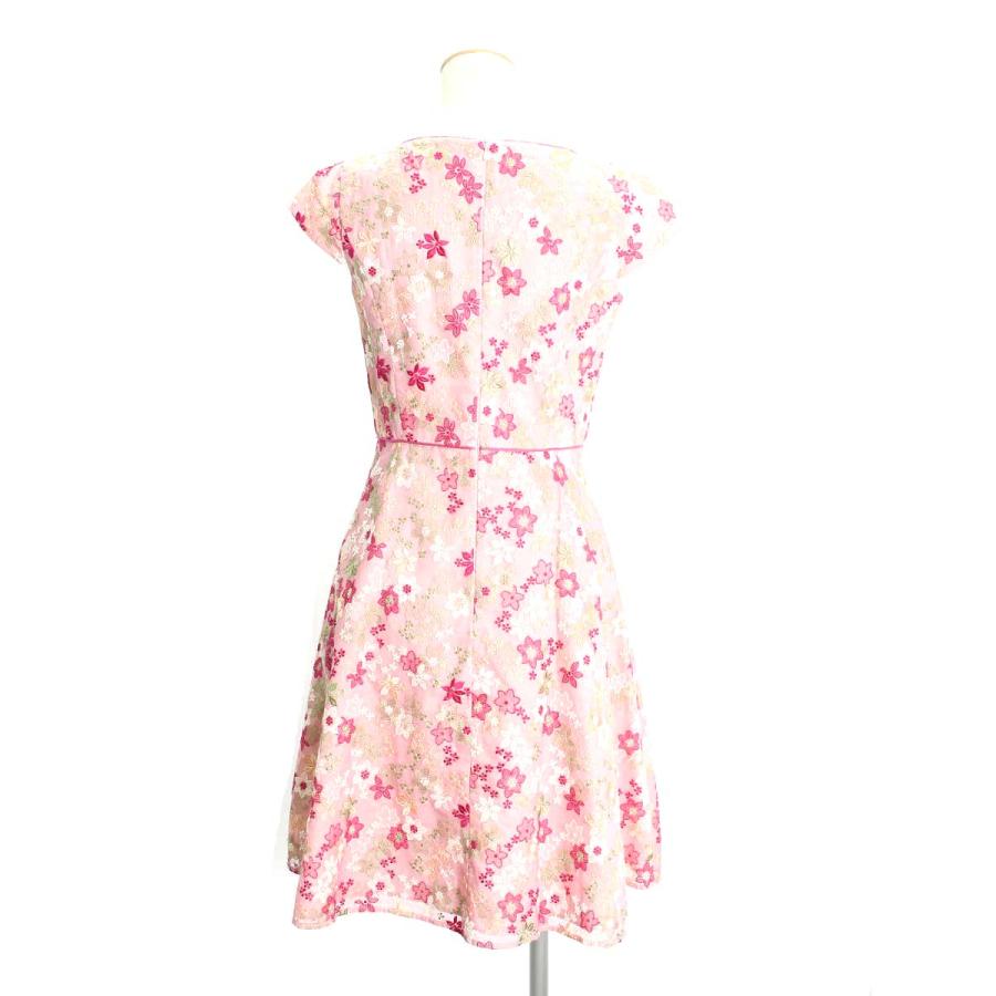 TOCCA トッカ ワンピース PEACH TREE DRESS 花柄 半袖 0 : ブランド 
