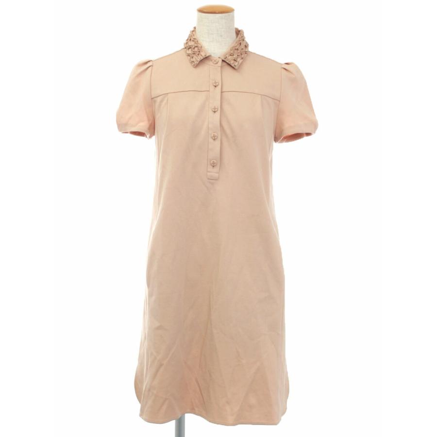 フォクシーニューヨーク ワンピース 30125 ガーリーポロ 半袖 40  