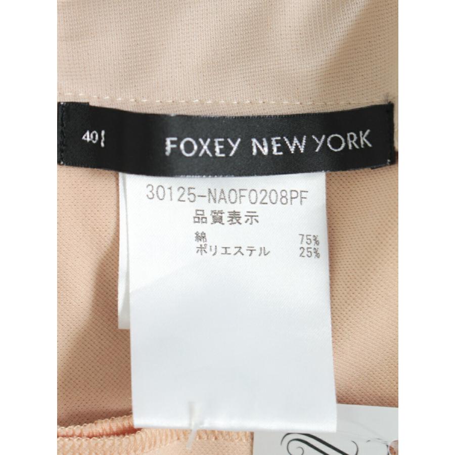 フォクシーニューヨーク ワンピース 30125 ガーリーポロ 半袖 40  