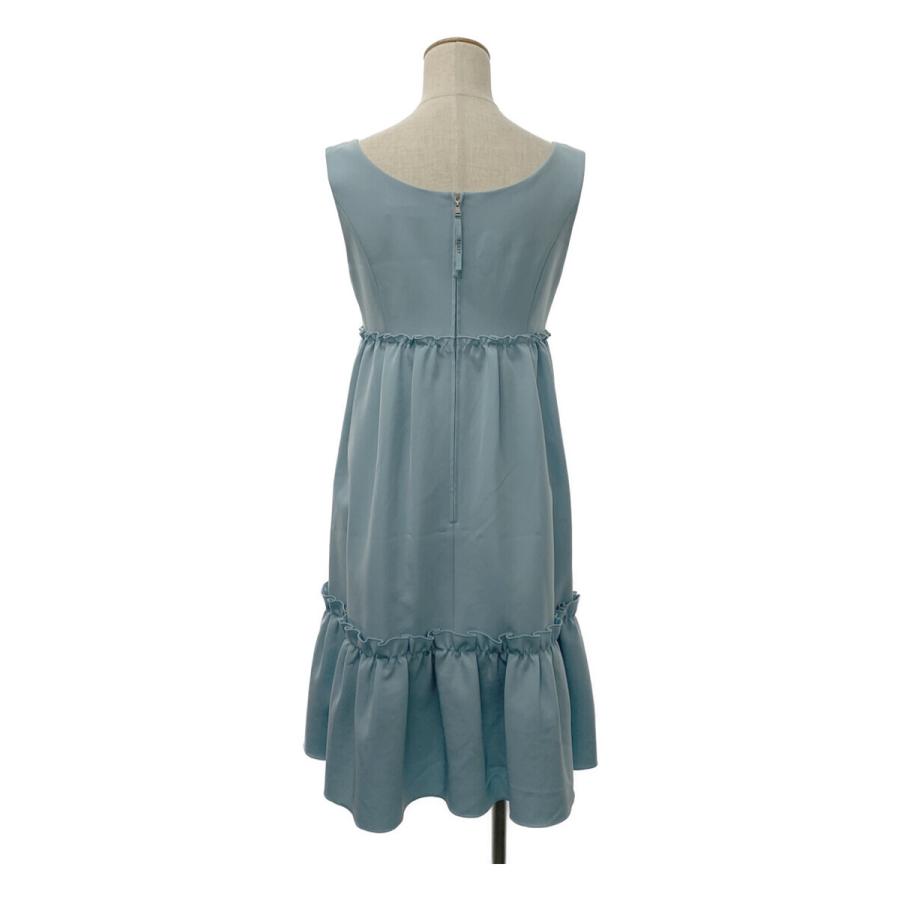 極美品✨ フォクシー Sweetpea Dress ミッドナイトブルー 近年 フォクシーニューヨーク ワンピース Dress Sweetpea ノースリーブ 38
