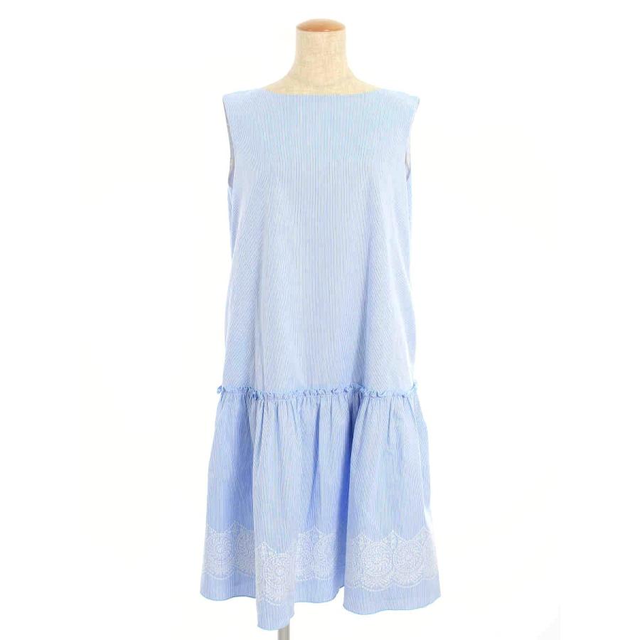 フォクシーニューヨーク Collection ワンピース Montmartre ストライプ ノースリーブ 40 h ブランドショップ ビープライス 通販 Yahoo ショッピング