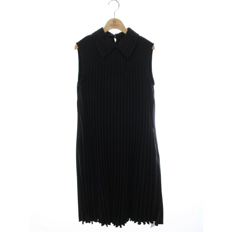 FOXEY NEWYORK collection ノースリーブワンピース 黒