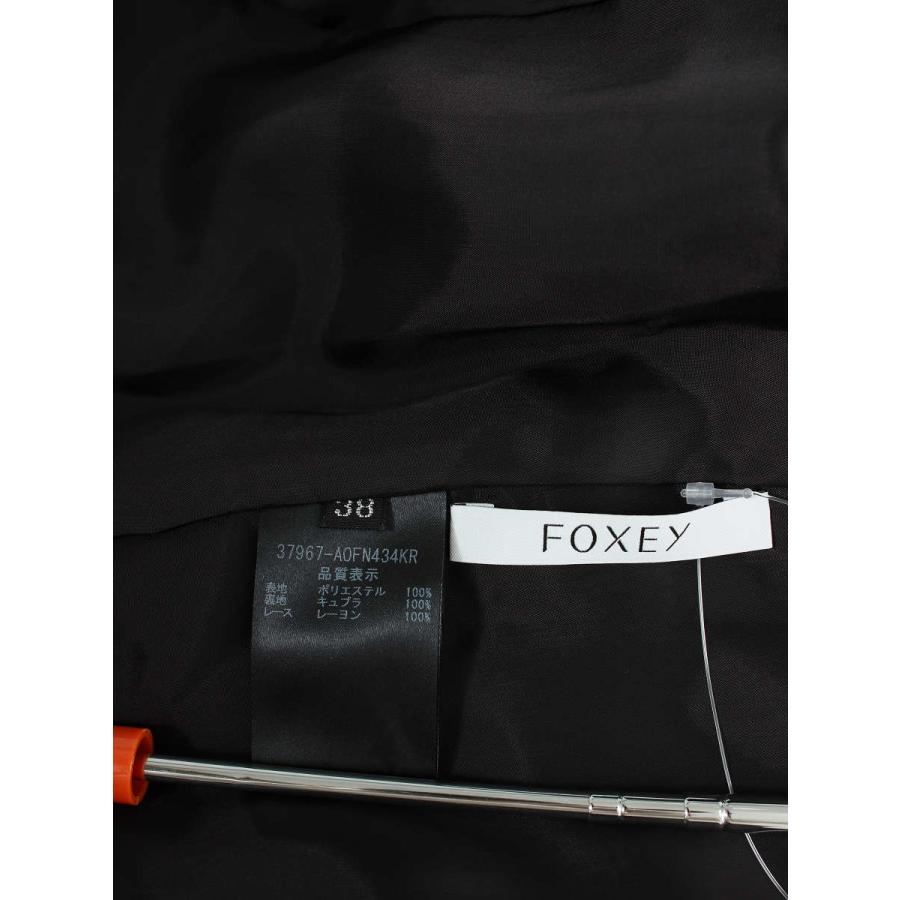 ▪️未使用級 フォクシーニューヨーク ドレス ノースリーブワンピース クレール FOXEY 超美品 フォクシー 2017年商品 36761 French Border 付け