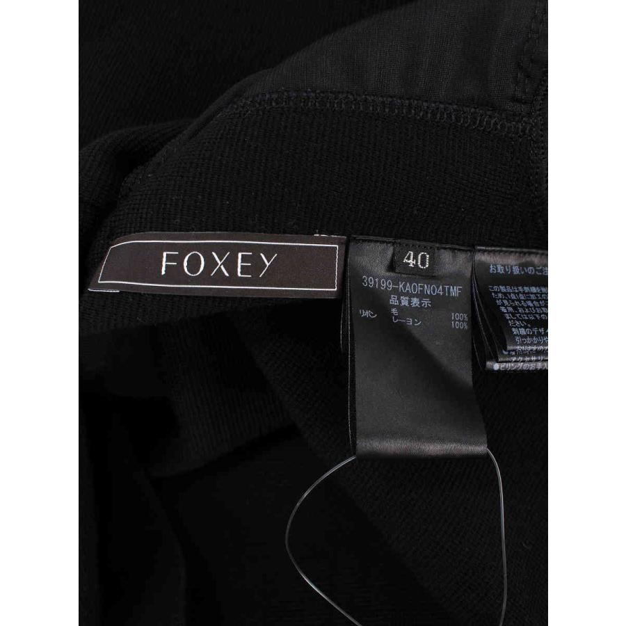 フォクシーブティック ワンピース 39199 Knit Dress Jewel Noir フォクシーブティック ワンピース 39199 Knit Dress Jewel Noir