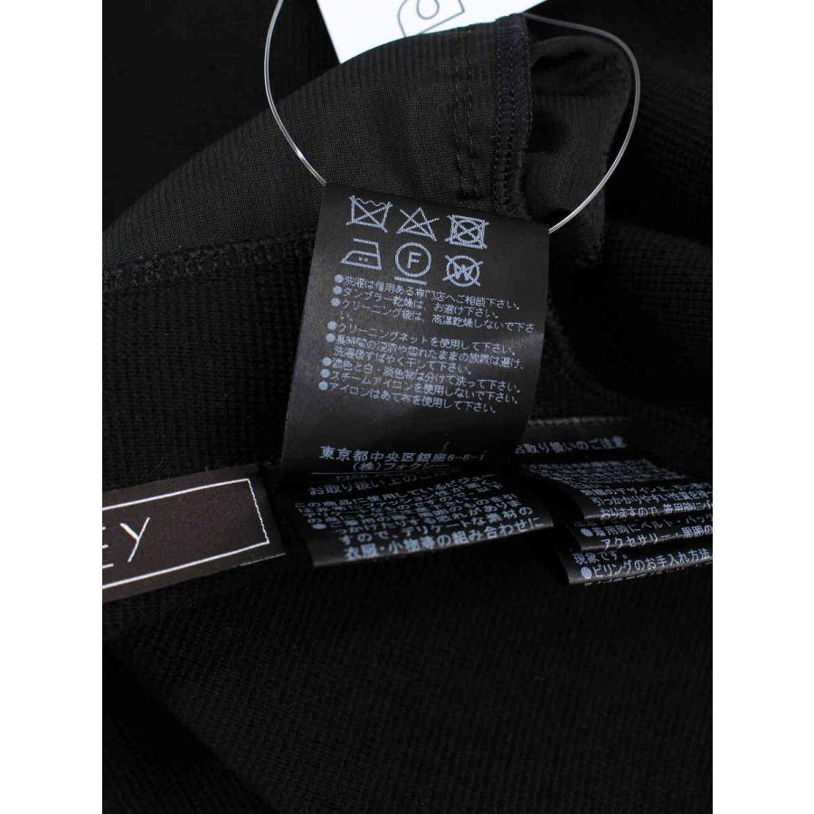 【美品】フォクシー ニットワンピースドレス ジュエルノワール 長袖 黒ひざ丈 フォクシーブティック ワンピース 39199 Knit Dress Jewel Noir