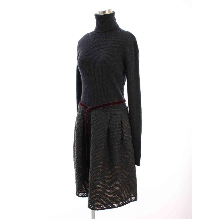 フォクシーワンピース！38 FOXEY BOUTIQUE フォクシーブティック ワンピース 34839 CONCERTO 長袖