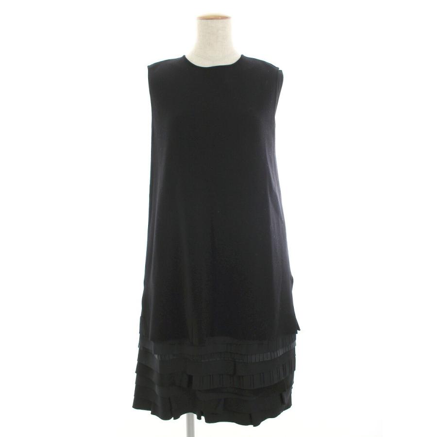 フォクシーブティック ワンピース トゥーフリルラッフルヘムドレス  