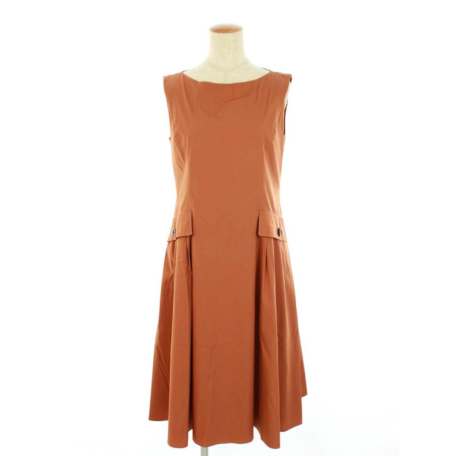 極美品】フォクシーニューヨーク マーゴット ノースリーブワンピース 40 L 