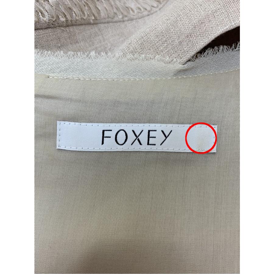 フォクシーブティック ワンピース Dress Silver Shade ノースリーブ 42