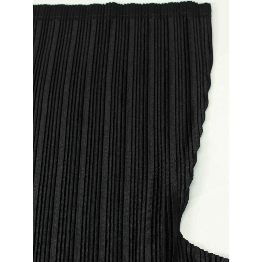 プリーツプリーズ　長袖　ワンピース　タートルネック プリーツプリーズ ワンピース タートルネック ブラック BLACK