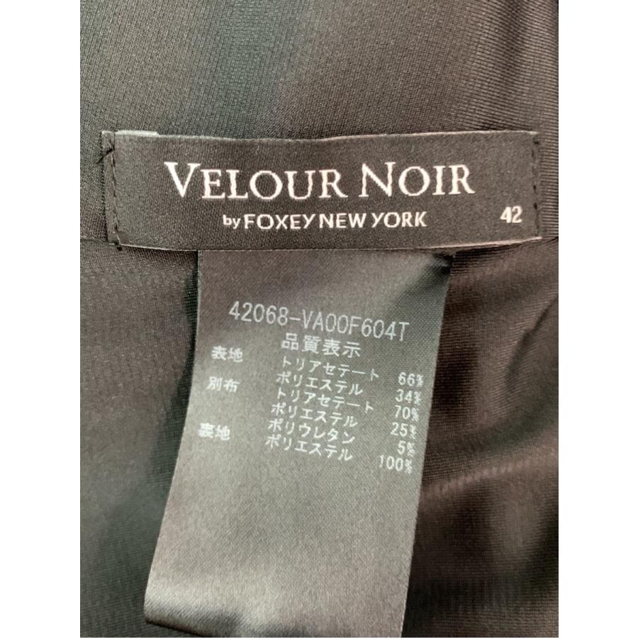 フォクシー　ベロアノアール　ワンピース　42 ベロアノワール by フォクシーニューヨーク Dress caddipeia 43864