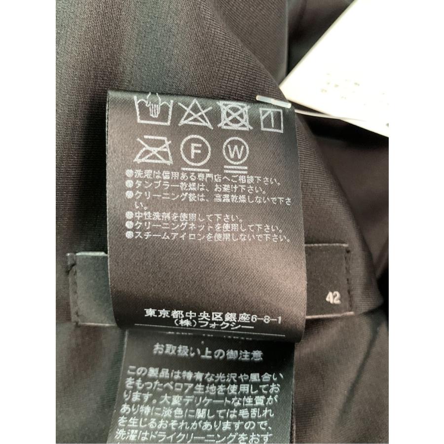 フォクシー　ベロアノアール　ワンピース　42 ベロアノワール by フォクシーニューヨーク ワンピース Velour Combo