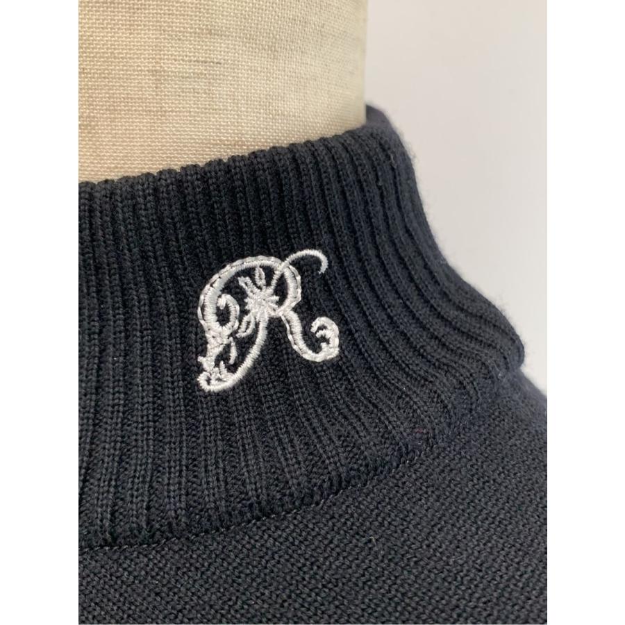 Rene（ルネ） ワンピース ニット ハイネック 刺繍 長袖 34 : ブランド