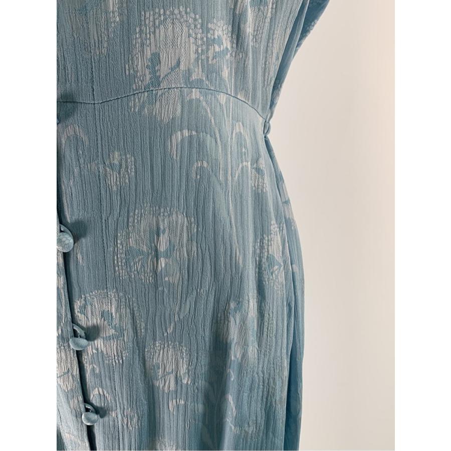 マメクロゴウチ ワンピース 18SS Carnation Willow French Sleeve
