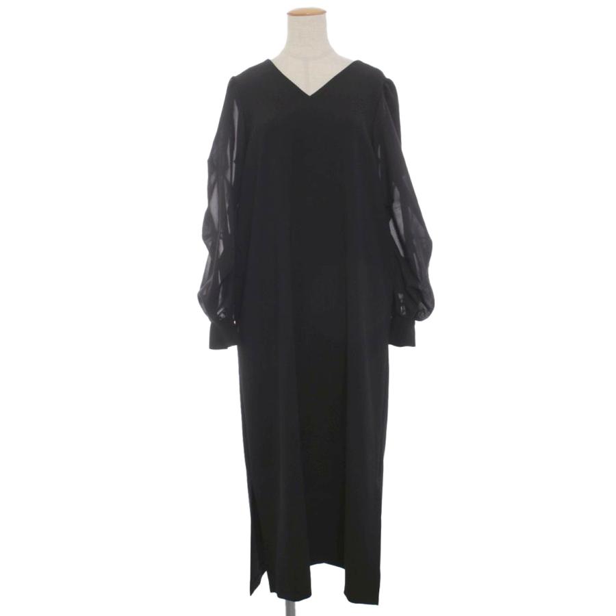 ブレンヘイム ワンピース ボリュームシアースリーブワンピース S