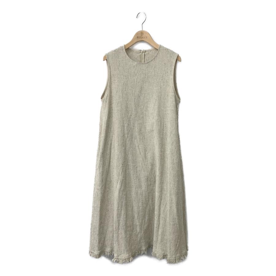 ワンピース Steven Alan/TWEED NO SLEEVE DRESS Steven Alan スティーブンアラン ワンピース COTTON TWEED FRINGE