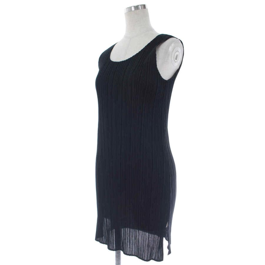 プリーツプリーズイッセイミヤケ チュニック プリーツ ノースリーブ 3