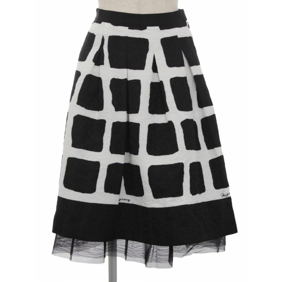 エムズグレイシー チェックスカート 36 【公式通販】