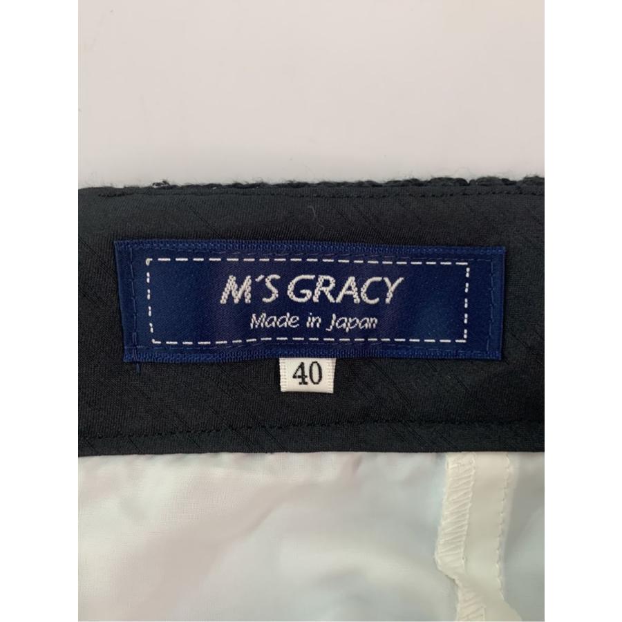 エムズグレイシー M'S GRACY スカート 0 ブラック レース サイズ40