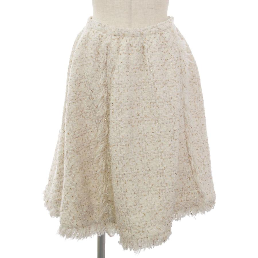 チェスティ スカート ツイード フリンジ 1 : 0240831h0212567  